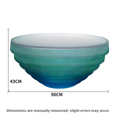 Luxury High-Grade Artistic Circular Coffee Table