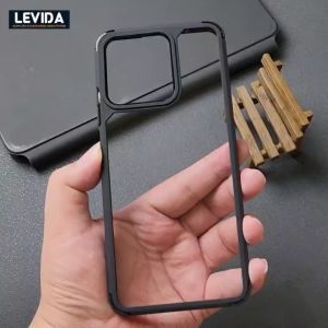 Case Hybrid Shockproof & Case Crystal Transparan untuk Realme C53, C51 & C61