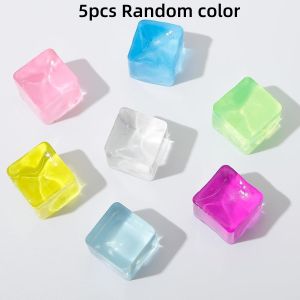 Ice Cube Sensory Toys Squishy Fidget Stress Cube Anxiety Stress Relief Hand Therapy Sensory Squishy Ball Classroom Prize Toys