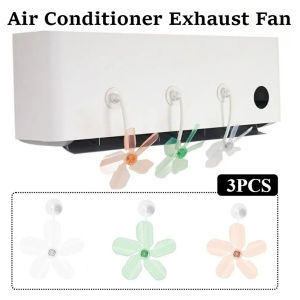 Suction Cup Air Vent Deflector Adjustable Angles Anti Direct Blowing Air Conditioner Exhaust Fan Removable Air Conditioner Wind Shield Fan