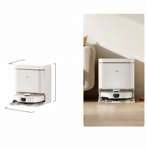 Midea | Live Water Mopping and Sweeping Anti-Tangle High Temp Self-Cleaning Robot