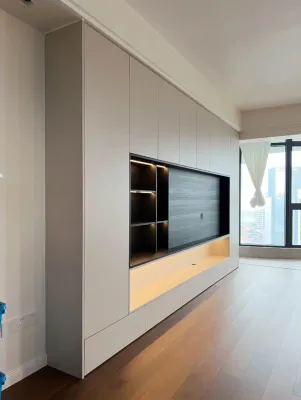 【SG Local Contractor】【Custom Furniture】TV Console/ Feature Wall/ Living Room Renovation