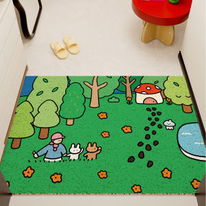 Korean Dopamine Style Entry Door Non-Slip Thick Doormat