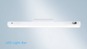 SPRISE LED Strip Light With Remote Indoor Lighting Magnetic Wall Desk Table Light Button Control Battery Display for Cabinet/Gallery