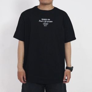 Yesterday – Kaos Pria Distro Premium 24s Tshirt Cowok Keren Hitam Real