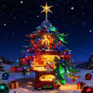 ชุดไฟ LED LYBMTWF เข้ากันได้กับต้นคริสต์มาสเลโก้ 41843 (ไม่รวมอิฐแบบจำลอง)