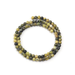 Natural Stone Grass Greeen aventurine Frosted Beads Matte Round Loose Beads For Jewelry Making Fit DIY Bracelet Necklace 4-12MM