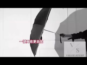 7IN1 Portable 12 Bones Umbrella Automatic With LED Light UV Protection Durable Auto Open Close Umbrella Dual Use Folding Sunscreen Umbrella Paraguas Rain Parasol Frame Windproof Payung Rain Protection Lipat Besar Automatik Lampu Hujan 黑红色防晒遮阳自动大雨伞LED电筒便携