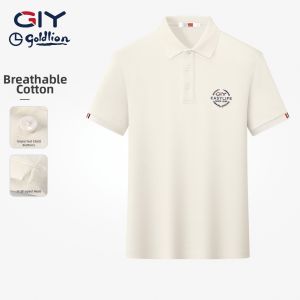 GYgoldlion | Breathable Cool Feel Polo Shirt