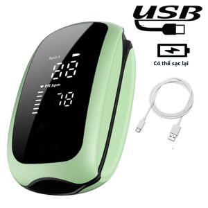 Nhiệt Kế Hồng Ngoại Có Thể Sạc Lại Máy Đo Nồng Độ Oxy Kỹ Thuật Số LCD Không Tiếp Xúc Dành Cho Trẻ Sơ Sinh Và Người Lớn Nhiệt Kế Đo Nhiệt Độ Cơ Thể Bằng Laser Ở Tai