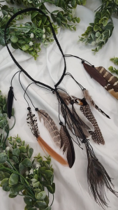 [Ready Stock SG] Lost Oasis Boho Feather Headband | Concert Parties Festival Hair Accessories