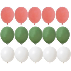 15/20PCS 10inch Balloon Kit Retro Green White Gold Balls Birthday Wedding Anniversary Jungle Summer Party Decor Home Supplies