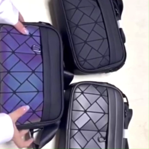 Ready Stock!! LEEFO Fashion 3D Men Sling Bag Shoulder Bag Chest Bag Water Resistant PU Leather