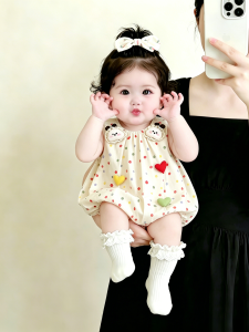 Elegant Princess Sleeveless Flower Bud Dress for Girls