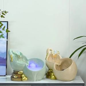 Make a Fortune as Endless as Flowing Water Fountain Decoration Home Living Room Home