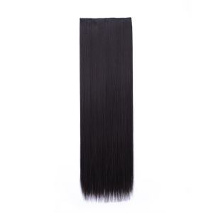 JiKuan FengJiu Original Hairstyle Package Wig Pieces Phoenix Long Hairpin Included Real Human Hair Straight Hair Extensions