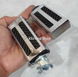 FOOTSTEP PIJAKAN KAKI BELAKANG BESI MOTOR SUPRA/JUPITER Z/KHARISMA/REVO/GRAND/VEGA R NEW/LEGENDA dll