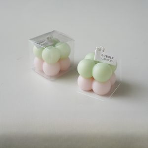 Birthday Scented Candle Gift Box Single Item Small Magic Cube Aromatherapy Candle Festive Souvenir Wedding Supplies