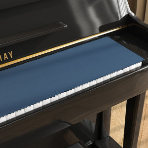 French Style Piano Dust Cover Luxury Sensation Electronic Keyboard Keyboard Cover Grey Dustproof Cloth Universal 88 Keys