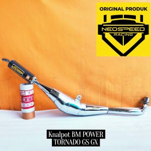 Knalpot Original Neo Speed Racing motor tornado type BM POWER suara garing kemrincing