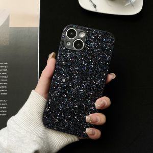 Luxurious shiny diamond rhinestone Glitter Cover for iPhone 17 16 15 14 13 12 11 Pro Max Plus XR 17Air 16E Protective Soft Shell