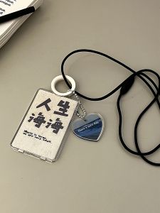 Transparent May Day Card Holder with Lanyard for Campus Public Transport Key Card Student ID Work ID Clear PVC Card Sleeve