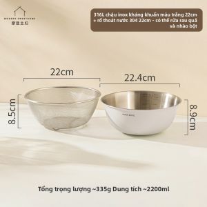 MODERN SWEETHOME | Chậu Rây Inox 316L Đạt Chuẩn Thực Phẩm
