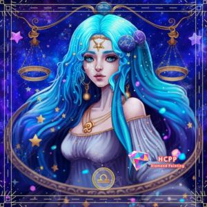 Constellation Girl Beauty Diamond Painting Kit Square Round Diamond 5D DIY Mosaic Handmade Art Unique Exquisite Gift Home Decor
