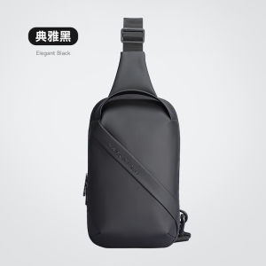 Fashionable Casual Sports Mens Shoulder Bag Small Chest Bag Marco Leiden Personalized Mens Crossbody Bag PU Material