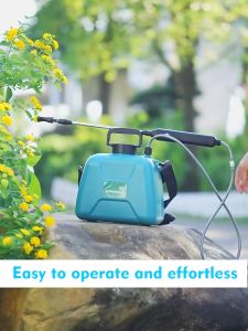 nozzle sprayer Electric Garden Pump Sprayer One click water outlet saves time effort and Diversified nozzles easy spraying