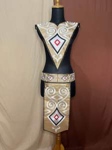 Renda Bordir aksesoris motif papua