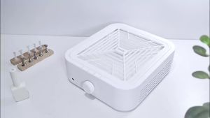 120W Powerful Nail Dust Collector With 2 Filter Super Suction Brushless Nail Dust Extractor Nail Art Manicure Fan Vacuum Cleaner