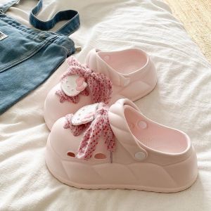 JIFANPAUL | Pink Height Increasing Slimming Clogs EVA