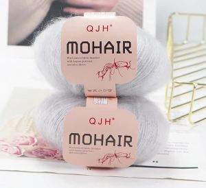 6pcs Soft Mohair Yarn Knitting Angora Yarn for DIY KnittingFluffy Lace Yarn For CrochetingKnitting SweaterScarfShawl25g/pcs