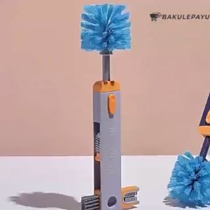 Sikat 4in1 Pembersih Botol Sikat Serbaguna Susu Bayi Cangkir Gelas 4 in 1 Multifungsi Bersih