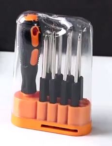 Obeng Serbaguna Set 8in1 Screwdriver Plus Minus Oval Obeng Multifungsi / Obeng Serbaguna Set 8in1 Screwdriver Plus Minus Oval Obeng Multifungsi Murah / Obeng Serbaguna Set 8in1 Plus Minus Murah