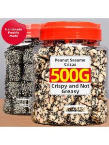 Handmade Traditional Sesame Peanut Crispy Snacks 500g