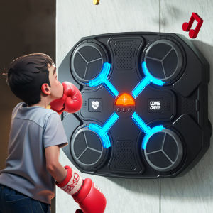 Smart Music Boxing Training Machine BT Link Wall Mounted Boxing Machine For Kids and Adults Home Exercise
