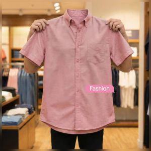 🇱🇷👉👉 🇱🇷 Kemeja Kosong (S-4XL)Lelaki Lenagan Pendek Baju Barboloi Tebal Kain 👈👈