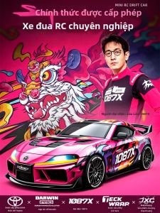 BEI JESS | Xe Ô Tô Điều Khiển Từ Xa Drift Toyota Supra Đầy Đủ Quy Mô Điện