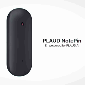 [Official] Plaud NotePin Wearable AI Voice Recorder AI Note Taker Smart Transcription and Summarization