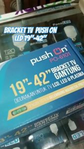 Bracket TV Led Lcd 19"-42" Inch Flexsibel Waterpass Push On