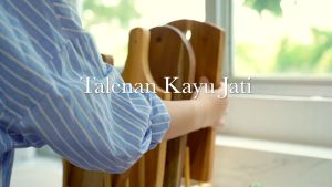 Talenan / Cutting Board Kayu Jati Coklat