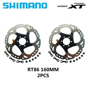 SHIMANO | Shimano Deore XT RT86 Brake Disc 6 Bolt Ice Point Technology MTB Mountain Bicycle Disc 160MM 180MM 203MM