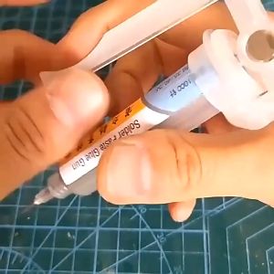 Alat Pendorong Solder Pasta Flux Paste Dispenser Ringan & Portabel