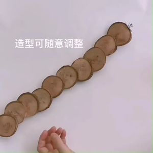 🇸🇬 Wooden Climbing Ladder Bridge Step Apple Wood Cloud Ladder Bird/Small Animal Toys