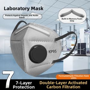 Toxic Gas Protection Mask Activated Carbon KN95