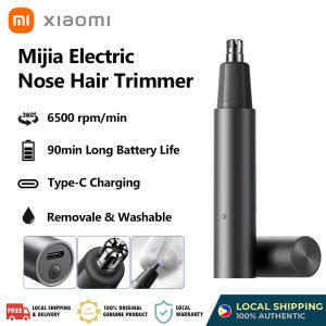 Xiaomi Mijia Electric Nose Hair Trimmer Portable Nose Trimmer Antibacterial Coating Rechargeable Painless Clipper