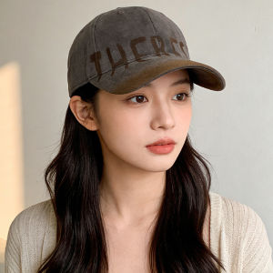 JIFANPAUL | Wide Brim Large Hat Size Face Slimming Spring Sun Protection Baseball Cap