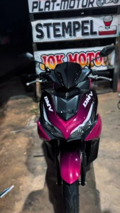 COD Sticker Decal Full Body Yamaha Aerox 155 New Connected Cyber City Tahun 2020 2021 2022 2023 2024 Sticker Aerox New Connected Motif Simple Aerox New Gambar Racing Simple SRBW 25.02